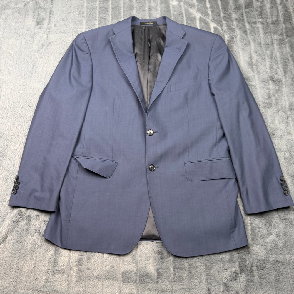 Saks Fifth Avenue 212 Ermenegildo Zegna Wool Blazer Blue 40R 3560/2FP Mens